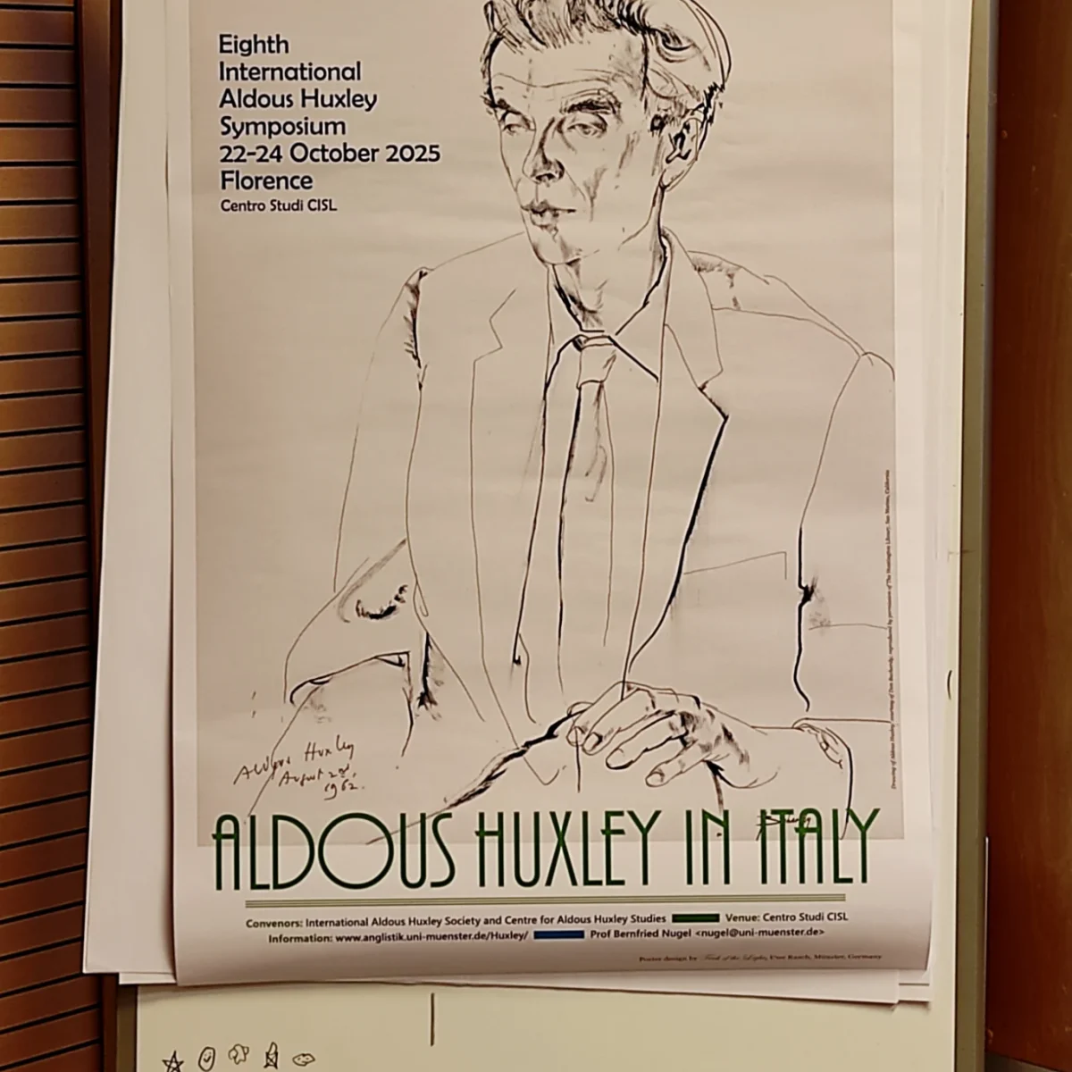 Czynny udział w Sympozjum Huxleyologicznym