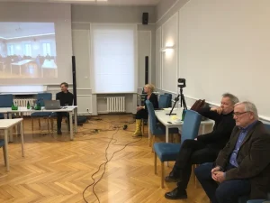 Wykład plenarny prof. Krzysztofa Matuszewskiego, Trio des chantres du mal. Zdjęcie: K. Dworakowska