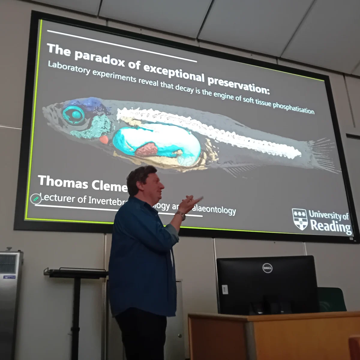 Research visit of Dr. Thomas Clements