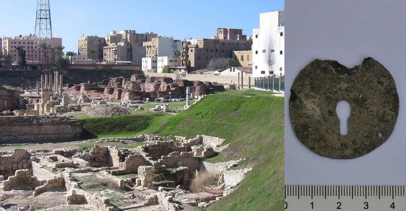 Aleksandria, Kom el-Dikka- analizy archeometryczne