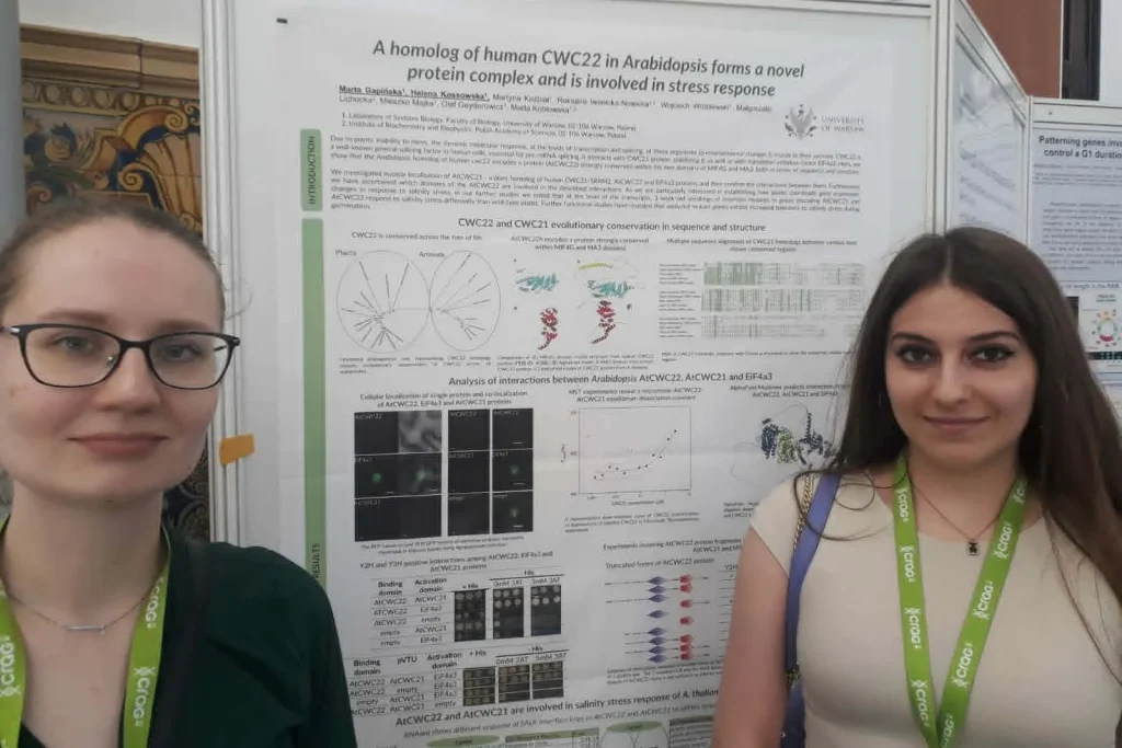 Prezentacja wyników badań na międzynarodowej konferencji European Workshop on Plant Chromatin 2024