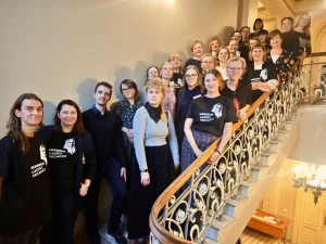 Uczestniczki i uczestnicy jednej z sekcji (zdjęcie organizatorów)