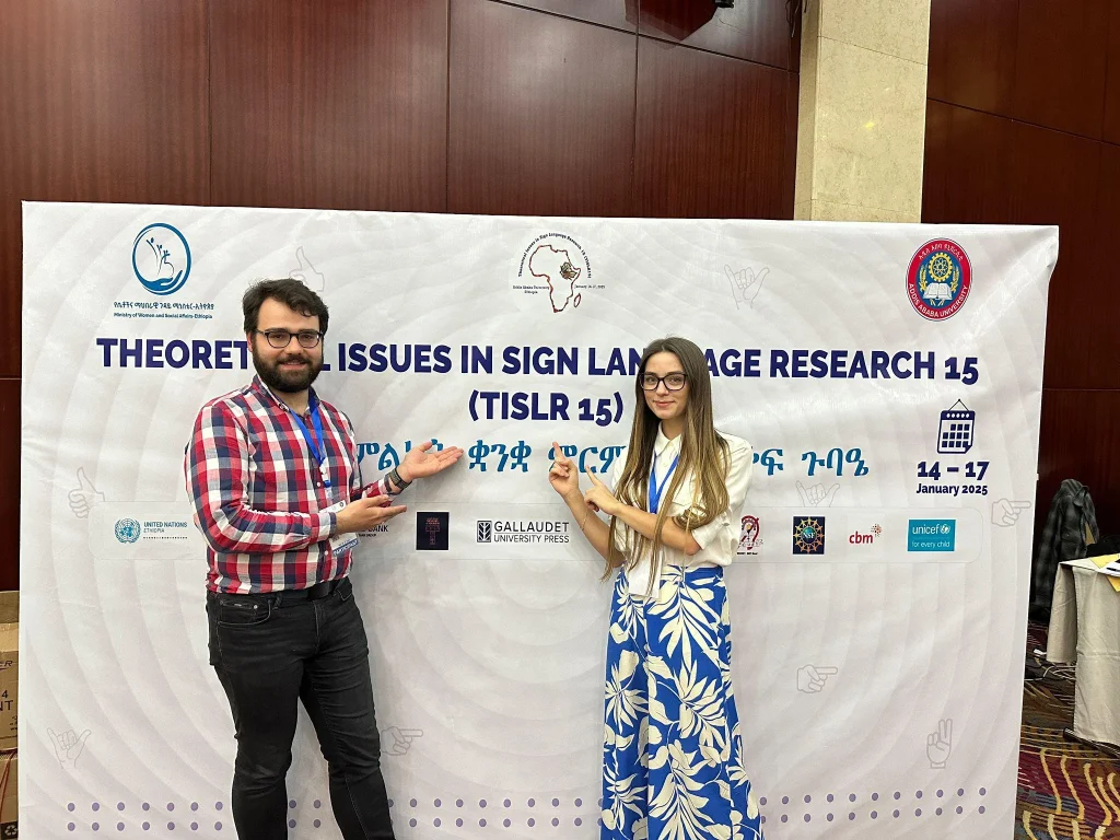 Udział w 15. edycji Theoretical Issues in Sign Language Research (TISLR 15)