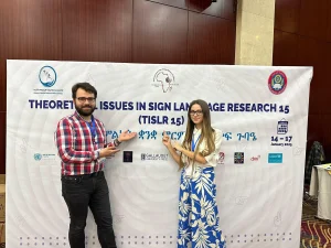 Udział w 15. edycji Theoretical Issues in Sign Language Research (TISLR 15)