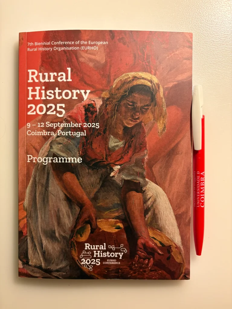 Udział w 7th Biennial European Rural History Organisation Conference 2025 na Uniwersytecie w Coimbrze (Portugalia)